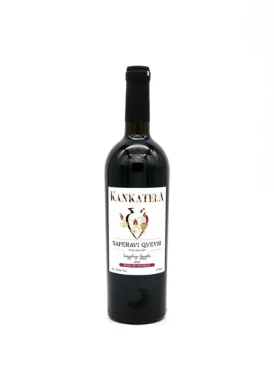 Kankatela Saperavi Qvevri Rotwein trocken 0,75L 12.5%