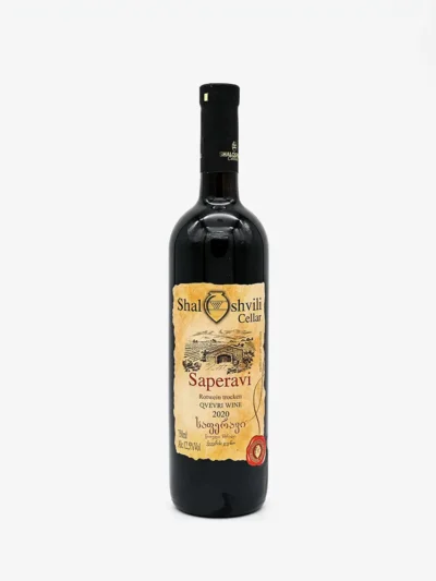 Shaloshvili Cellar Saperavi Qvevri Rotwein trocken 2020 1 Shaloshvili Cellar Saperavi Qvevri Rotwein trocken 2020 0,75L