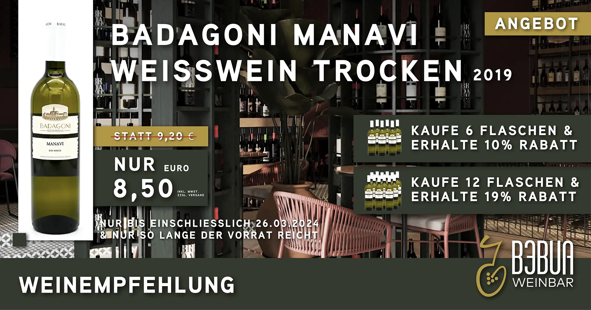 Badagoni Manavi Angebot
