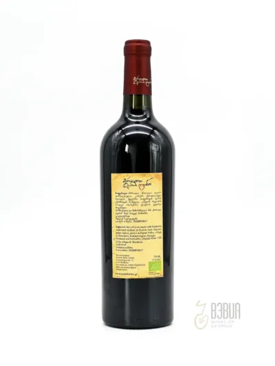 Martali Wine Saperavi Bio Rotwein trocken 0,75L 15%