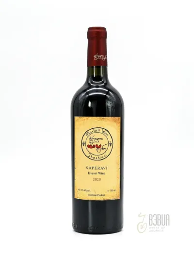 Martali Wine Saperavi Rotwein trocken 0,75L
