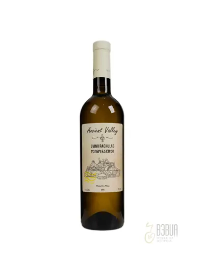 Der Ancient Valley Gvino Rachulad 2021 ist ein trockener Weißwein, der die georgische Weintradition mit Eleganz und Raffinesse verkörpert.