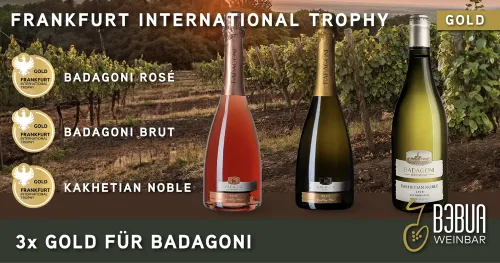 Badagoni ist wieder einmal der Gewinner! Frankfurt International Trophy 3mal Gold für Badagoni